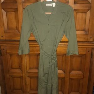 Army green dress
